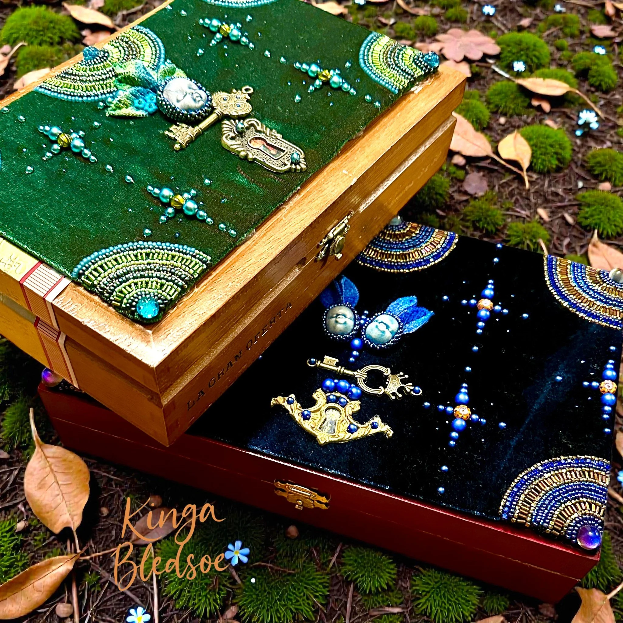 Nadine's Treasure Box Workshop with Kinga Bledsoe-In Studio Only